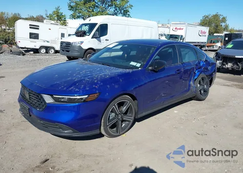 2025 Honda Accord Hybrid Sport from USA, damaged, VIN 1HGCY2F50SA057883